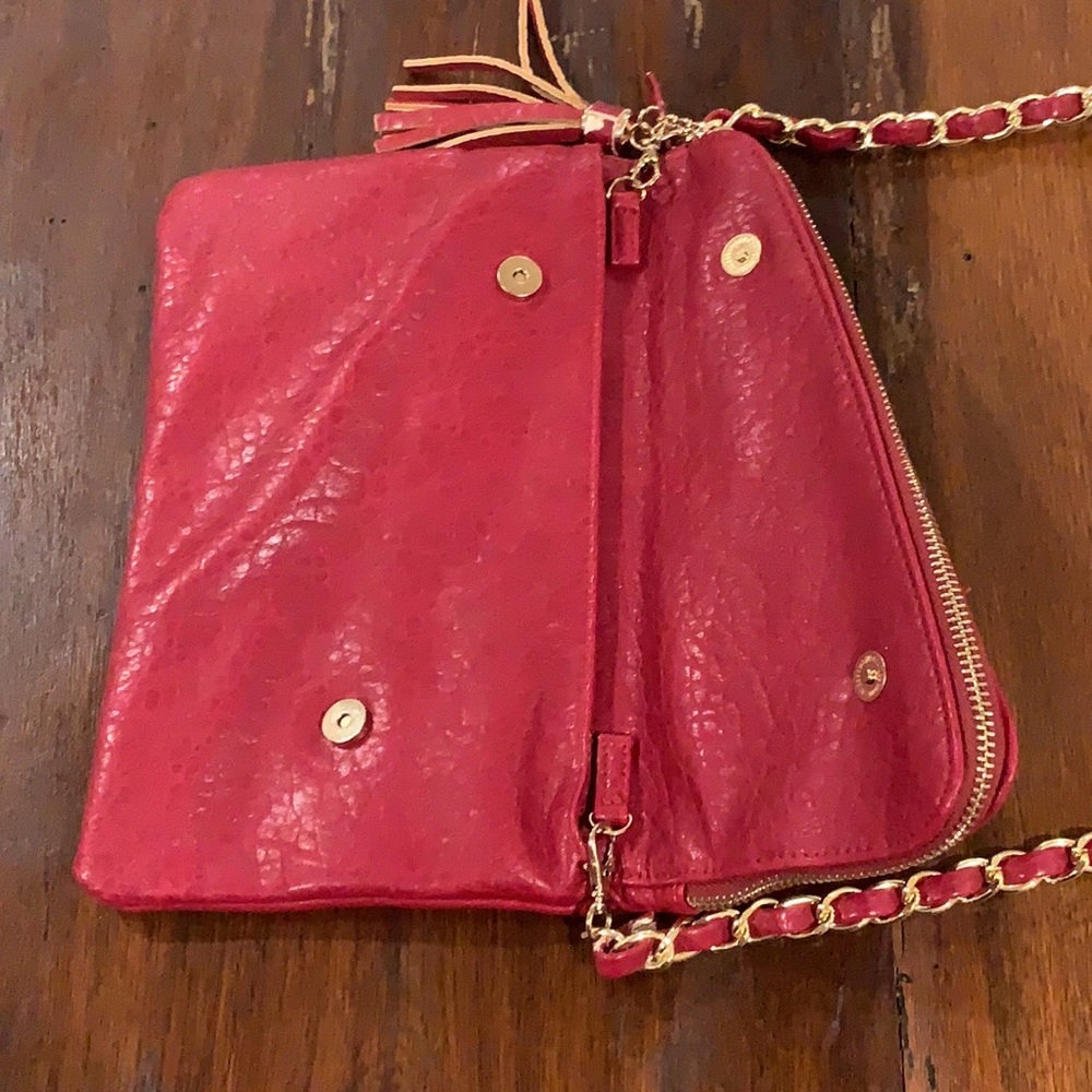 Red crossbody bag - Picture 2 of 3
